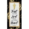 thumbnail image 2 of Prime, Marcus 18x32 White Modern Wood Framed Museum Art Print Titled - Trust The Lord, 2 of 4