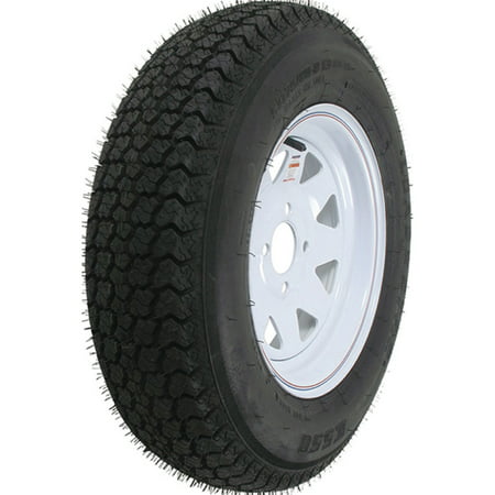 Loadstar Bias Tire and Wheel (Rim) Assembly ST205/75D-15 5 Hole C (Best Way To Store Tires On Rims)