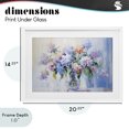 thumbnail image 4 of Stupell Industries French Country In Full Bloom Bouquet White Framed Print Under Glass, 20 x 14, by Creative Studio, 4 of 8