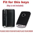 thumbnail image 2 of Key Case Holder Protector with Keychain for 2019-2022 Mazda 3 Sedan Hatchback 2020-2022 CX-5 CX-30 CX-9 Leather Fob Cover, 2 of 7
