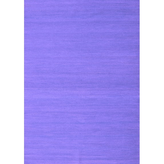 Ahgly Company Indoor Rectangle Abstract Purple Contemporary Area Rugs, 2' x 3'
