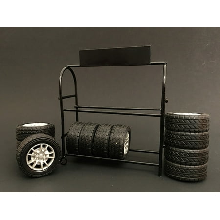 Rims And Tires Canada >> Metal Tire Rack With Rims And Tires For 1 24 Scale Models By American Diorama Rims And Tires Canada >> Metal Tire Rack With Rims And Tires For 1 24 Scale Models By American Diorama