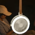 thumbnail image 4 of Teissuly Clearance Camping Fan With Led Lantern Rechargeable Battery Operated Tent Fan For Outdoor Camping Tent RV Travel Fishing(White, ) Teissuly WER202308290030, 4 of 7