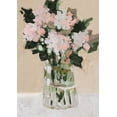 thumbnail image 2 of Slivka, Jane 24x32 White Modern Wood Framed Museum Art Print Titled - Pink Flower Arrangement, 2 of 4