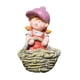thumbnail image 2 of Estatua de jardín, maceta, figura decorativa, escultura, maceta para escritorio Chica, 2 of 9