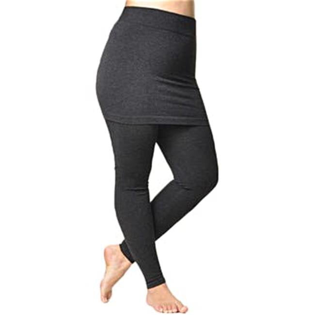 High Waisted Leggings with Mini Skirt 