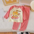 thumbnail image 2 of xaweyi Toddler Baby Boy Outfits Long Sleeve Contrast Color Sweatshirt Solid Pants Autumn Winter Clothes Set, 2 of 4