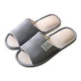 thumbnail image 3 of Chenyee Open Toe House Slippers for Women Comfortable Indoor Non Slip Breathable Home Slide Shoes, 3 of 5