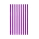 thumbnail image 5 of Rizador de pelo de silicona Flexible para barbería, herramientas de salón de barra permanente, 10 piezas violeta pequeña, 5 of 8