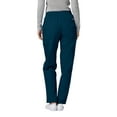 thumbnail image 2 of Adar Universal Scrubs For Women - Tapered Cargo Scrub Pants - 506 - Caribbean Blue - S, 2 of 7