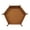 Brown, variant on Aellinatey Hexagon Dices Folding Tray Folding Dices Rolling Tray Table Game Part