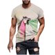 thumbnail image 1 of Camisetas Casuales Cuello Redondo Día de San Patricio Impresión Suéter, Manga Corta Blusa Deportiva para Hombres, 1 of 5