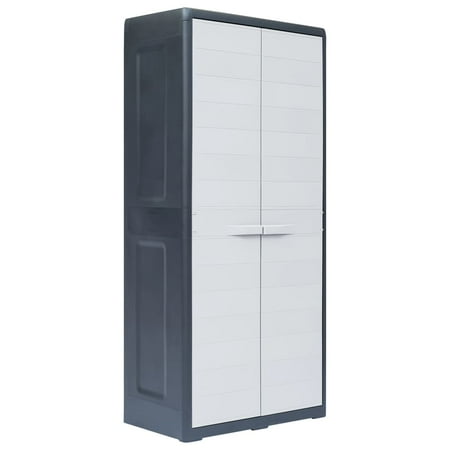 Faginey Garden Storage Cabinet Xl 30 7 X18 1 X68 9 Plastic
