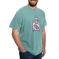 thumbnail image 4 of CafePress - Pi Sigma Epsilon Colored Crest T Shirt - Mens Comfort Colors Shirt, 4 of 5