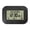 Black, variant on Elegant LCD Wall Desk Clock Offering Time Date Week Month Temperature Display And Snoozes Function Battery Operated
