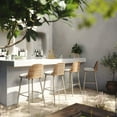thumbnail image 2 of Alexa Cream Outdoor Counter Stool, 2 of 5