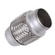 thumbnail image 4 of Tubo Flexible De Escape, Acero Inoxidable Aislamiento De Vibraciones Tubería Flexible De Escape Soldadura Instalación Fija Para Camiones Para Autobuses Para Todoterreno Para ANGGREK Otros, 4 of 8