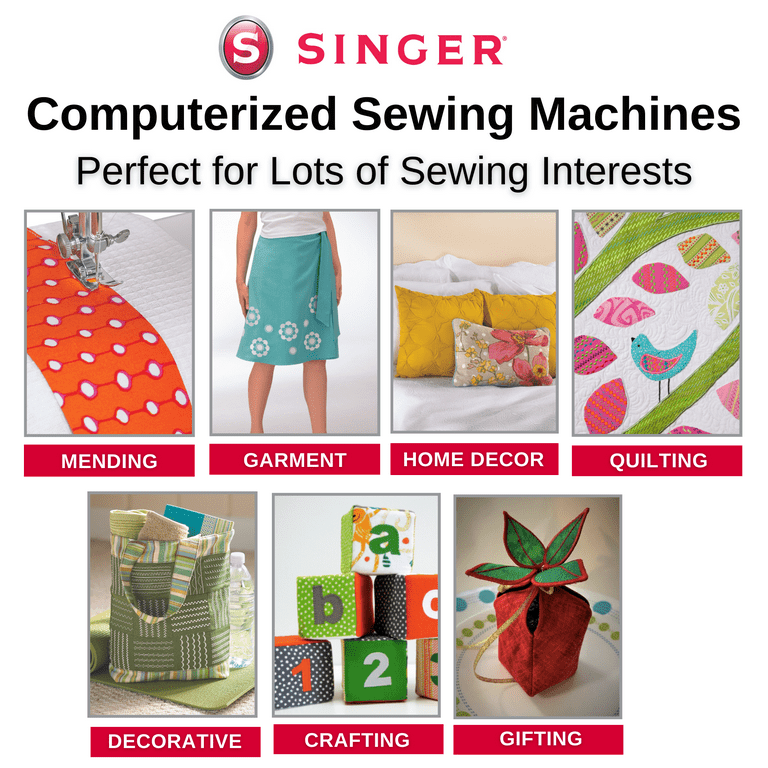 Singer C430 Professional Computerized Sewing Machine LCD Screen, 810  Stitches and Memory Capability | Computernähmaschinen