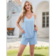 thumbnail image 5 of Conjunto Informal de Verano para Mujer, 2 Piezas, Azul , Talla M, 5 of 10