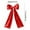E, variant on 46-Inch Extra Large Red Satin Bow Tree Topper, Oversized Christmas Bow with Long Streamers for Door, Wall, and Gift Decoration, Premium Polyester Fabric