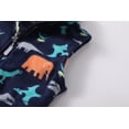thumbnail image 5 of LittleSpring Boys Vest Coat Faux Fur Sleeveless Winter Vest Fleece Zipper Cute Soft Coat Outwear 3T, 5 of 7