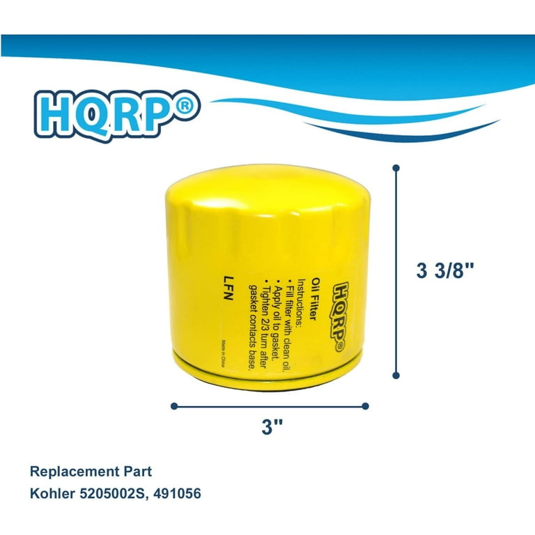 HQRP Oil Filter for JOHN DEERE 300 series 316, 317, 318, 420 HQRP Oil Filter for JOHN DEERE 300 series 316, 317, 318, 420