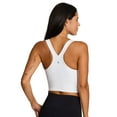 thumbnail image 2 of RBX Active Women's Ultra Soft Active Cropped Bra Tank Top With Shelf Bra, 2 of 6