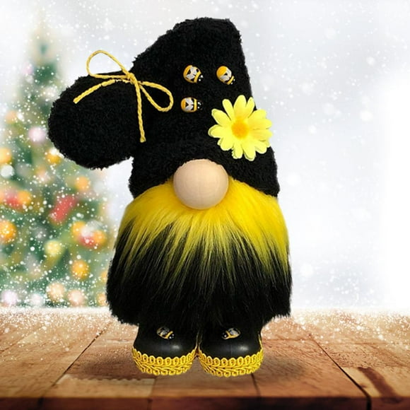 Rostro Muñeca Abeja Elfos Decoración Encantadora Enana Sin Rostro Muñecas De Peluche Minnieouse HA041391-01