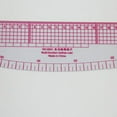 thumbnail image 3 of Sewing Tools Soft Plastic Comma Shaped Curve Ruler Styling Design Ruler French Curve Rulers Tailoring Tool, 3 of 6