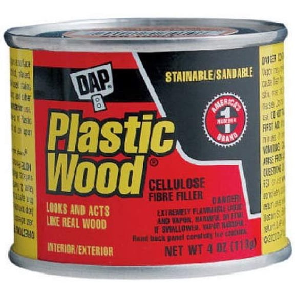 DAP 21408 Gold Oak Plastic Wood Filler, 1/4 lb