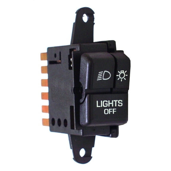 Crown Automotive 56003119 CAS56003119 HEADLAMP SWITCH (WRANGLER) Fits select: 1989-1995 JEEP WRANGLER / YJ, 1987-1988 JEEP WRANGLER