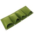 thumbnail image 2 of FZFLZDH Plant Grow Bag Pockets Wall Hanging Vegetable Felt Fabric Nursery Grow Pots 22*80CM, 2 of 6