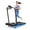 Black, variant on Folding Treadmill for Home,3 in 1 Under Desk Treadmill for Home&Office,Speed Range 7.5mph,300lbs Weight Capacity
