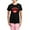 With Pink Camo Pant, variant on CafePress - Canada Eh? Pajamas - Women's Short Sleeve Print T-Shirt and Pants Dark Cotton Pajama Set