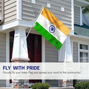 Anley Fly Breeze 3x5 Foot India Flag - Indian National Flags Polyester