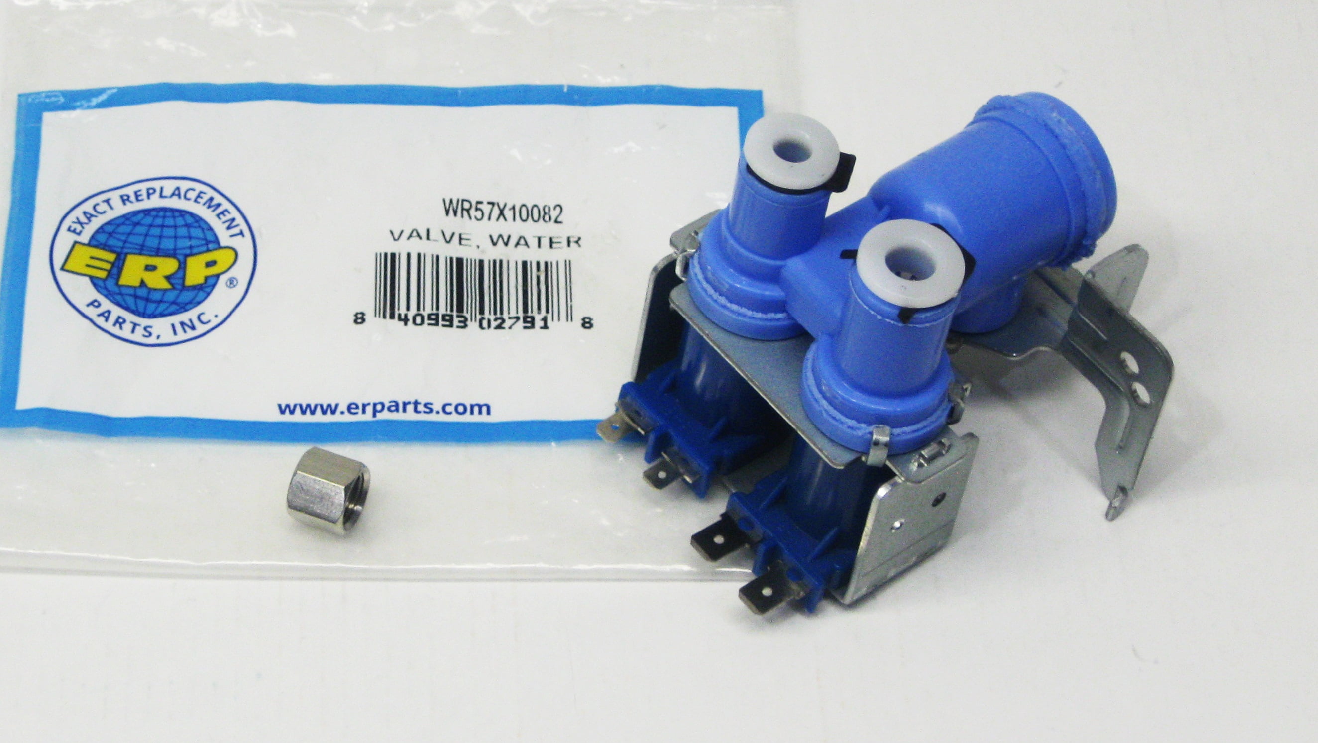 Replacement Ice Maker Water Valve for GE Part # WR57X10082 ERWR57X10082 