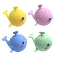 thumbnail image 1 of Bubble Blowing Whale Baby Squirt Toy For Bath Time, 1 of 8