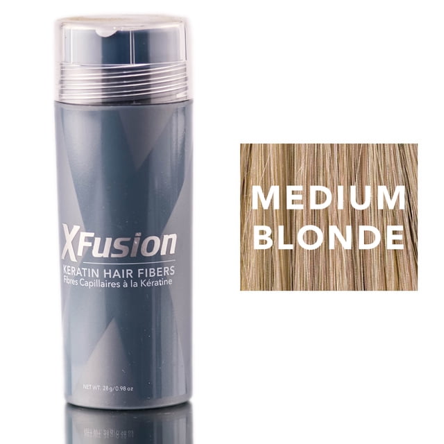 Hair Fibers XFusion Keratin Rubio medio 29 ml