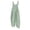 Mint Green, variant on Spring Summer Rompers for Women Floral Printed Boho Jumpsuits Sleeveless Spaghetti Strap Wide Leg Breathable Overalls with Drawstring Dark Green L
