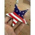 thumbnail image 4 of Blue and White decor, Red Party decor, Fourth of July decorations, Cardboard Paper, Red and White Twine, Star Cutouts, Hanging Accents, 24 Pcs, 4 of 4