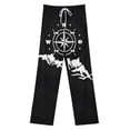 thumbnail image 3 of Compass Graphics Women's Pajamas Pajama Pants Women's Sleepwear Lounge Sleep Bottoms Stretch with Pockets, 3 of 7