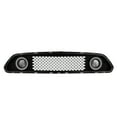 thumbnail image 6 of Winjet For 2015-2017 Ford MustangFront Upper Bumper Mesh Grill Grille Discolor LED Halo, 6 of 14