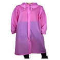 thumbnail image 1 of Poncho Imperméable Portable pour Adulte avec Capuches et Manches, 1 of 5