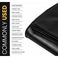 thumbnail image 6 of PROTARP Extra Heavy Duty 16 Mil Tarp Cover, Waterproof, UV Resistant, Rip and Tear Proof, Poly Tarpaulin with Reinforced Edges for Roof, Camping, Patio, Pool, Boat. (Black 18′ X 24′), 6 of 7