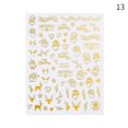thumbnail image 1 of 1 unidad de pegatinas 3D con purpurina reflectante para uñas, diseño de estrella en polvo plateado, láminas de corazón de amor láser, decoración brillante para manicura, nuevo zhangmengya LED, 1 of 2