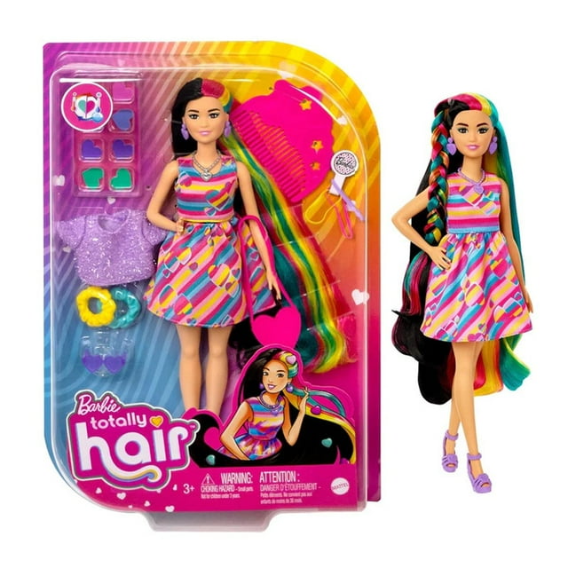 Muñeca Barbie Totally Hair Corazon