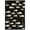 Black/Beige, variant on SAFAVIEH Courtyard Trena Fishes Indoor/Outdoor Runner Rug, Navy/Beige, 2'3" x 5'