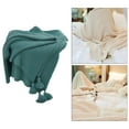 thumbnail image 4 of Manta suave de microfibra poliéster perfecl manta de aire acondicionado 130x170cm Verde, 4 of 7