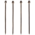 thumbnail image 6 of SAFAVIEH Mizell Outdoor Patio Moon Gateway, Rustic Brown, 6 of 10