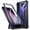 Metallic Blue, variant on Poetic Spartan Case for Samsung Galaxy S23 5G 6.2 inch, Full Body Rugged Case with Kickstand, Metallic Orange